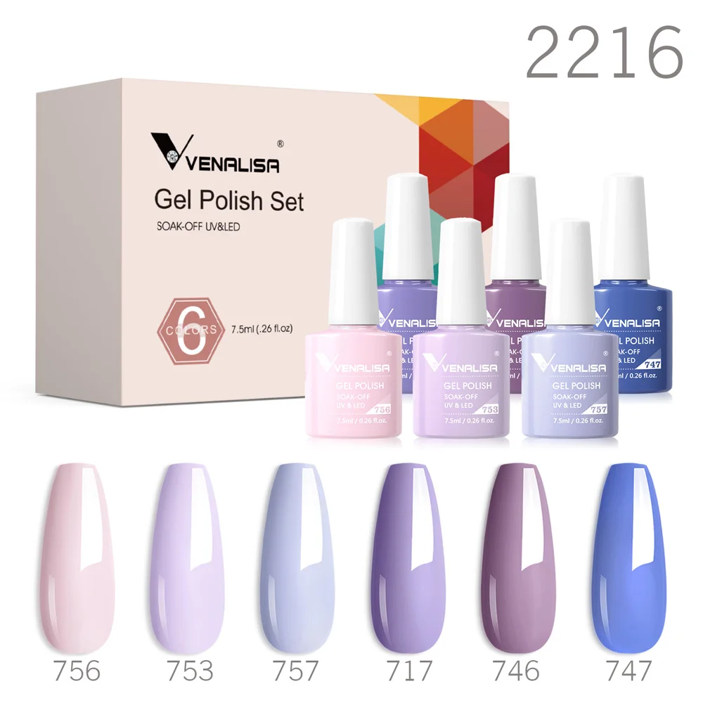 VENALISA TPO FREE Easy Peel Off Water Base Coat Long Wear Tempered Nowipe Top Coat Basic Nail Gel Polish Enamel Varnish Gels