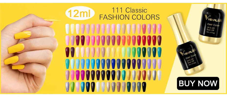 VENALISA TPO FREE Easy Peel Off Water Base Coat Long Wear Tempered Nowipe Top Coat Basic Nail Gel Polish Enamel Varnish Gels