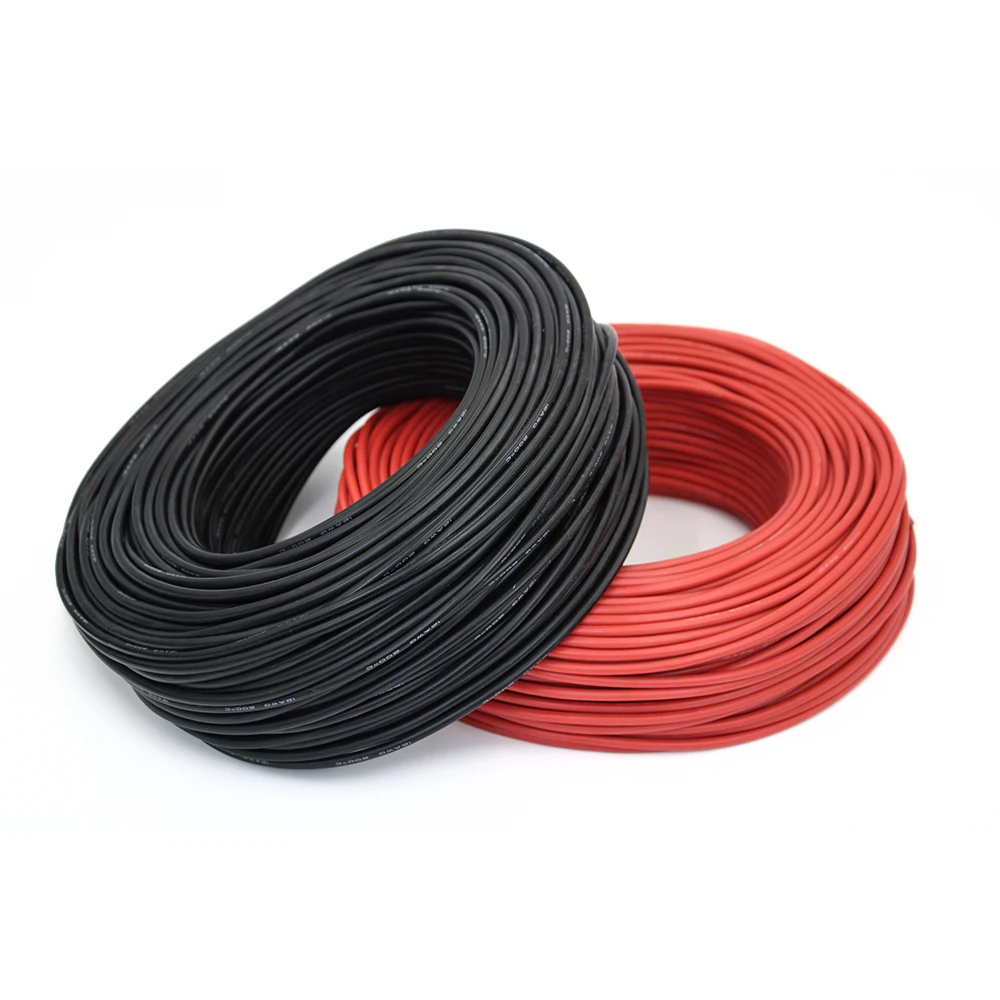 Heat-resistant silicone wire12AWG 13 14 15 16awg 17 18 20 22 24 26 28 30 AWG high temperature 200 ° cold-resistant -60 °