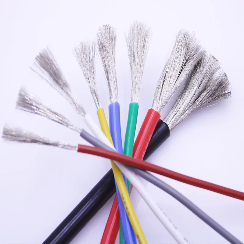 Heat-resistant silicone wire12AWG 13 14 15 16awg 17 18 20 22 24 26 28 30 AWG high temperature 200 ° cold-resistant -60 °
