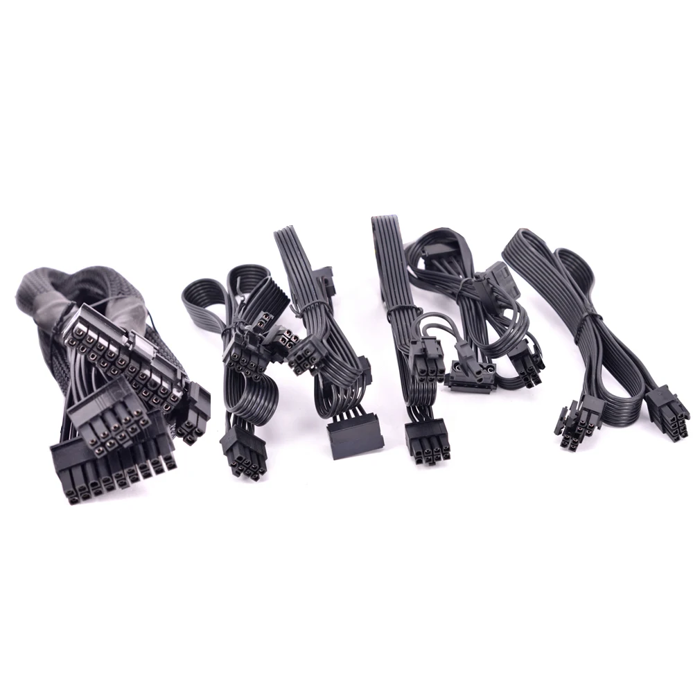 PCIe 8Pin 6+2Pin IDE SATA CPU 4+4Pin ATX 24Pin Power supply cable for CORSAIR RMx Series RM1000x RM850x RM750X RM650x RM550x