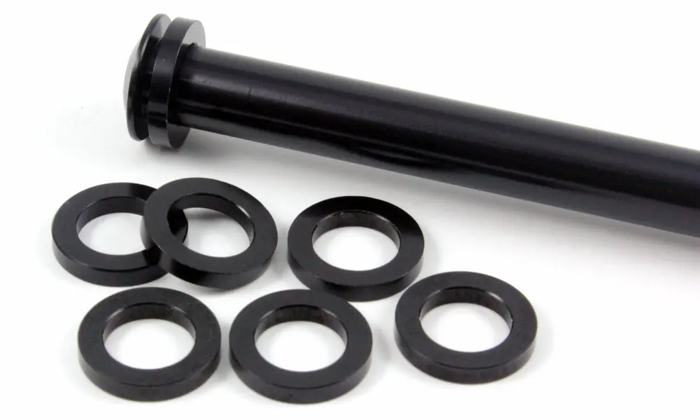 Bicycle Thru Axle Washer M12x1mm/2mm/3mm/4mm Axle Washers M12 Washer Hubs Tube Shaft Skewers Washers Flat/Conical Washer