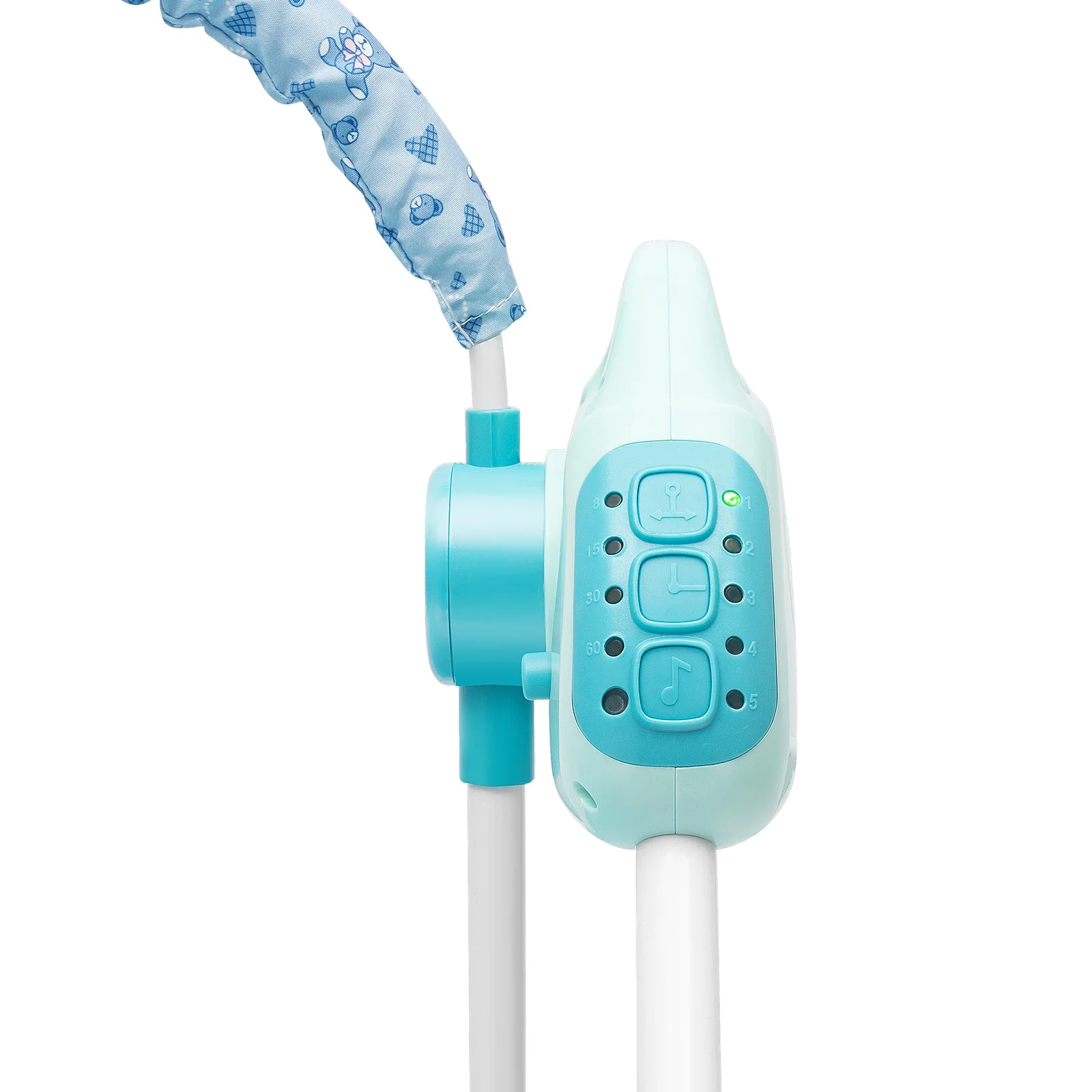 Baby Swing Electric Rocker with 12 Songs Bluetooth USB 5 Swing Speeds for Infant Toddler Bedtime Soothing Without Battery