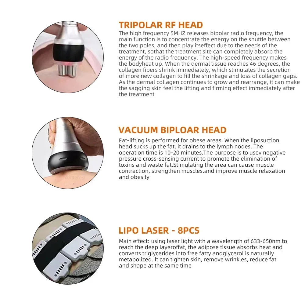 Missheart Professional 9-in-1 40K Cavitation Ultrasonic Weight Loss Lifting And Firming Massage(Fast Shipping From UK Warehouse)