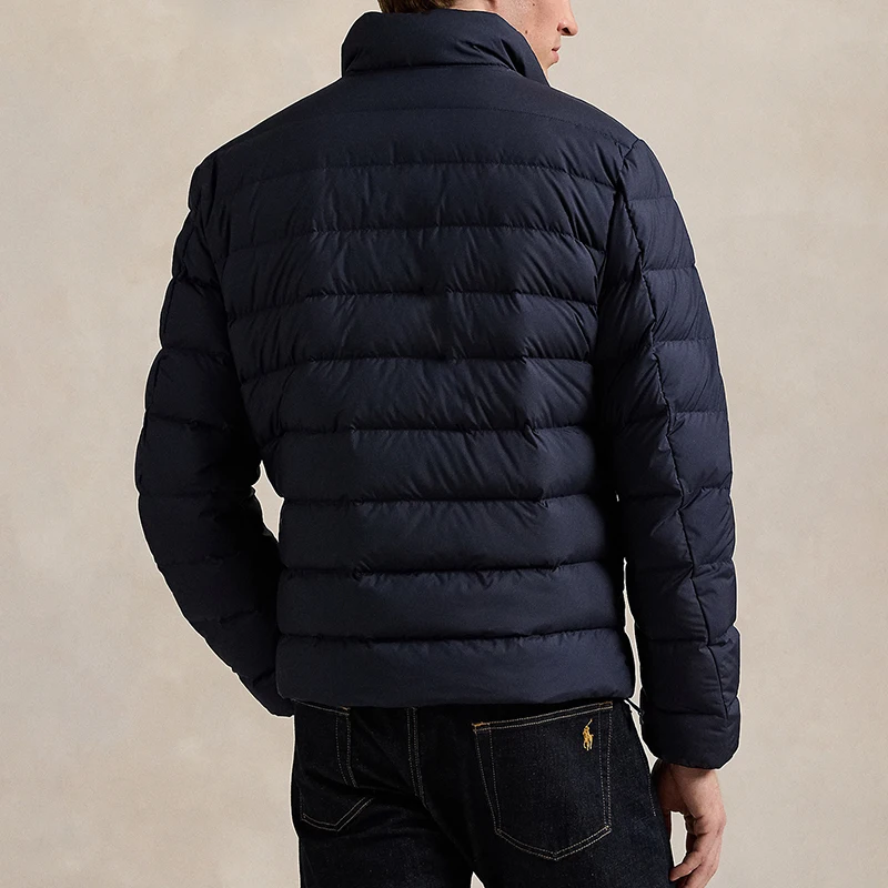 Winter new men's casual jacket long sleeved hooded loose warm cotton jacket