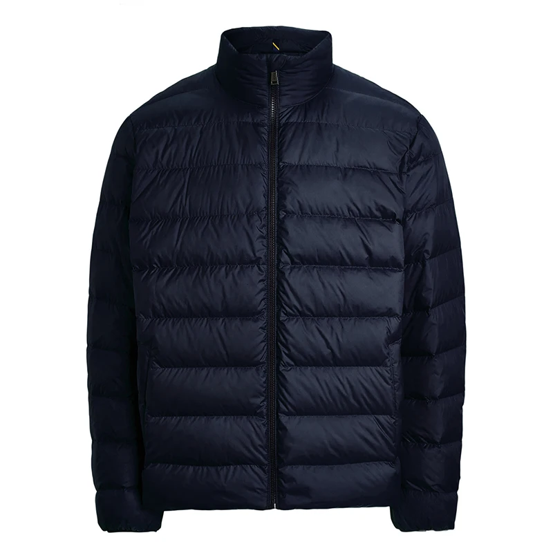 Winter new men's casual jacket long sleeved hooded loose warm cotton jacket