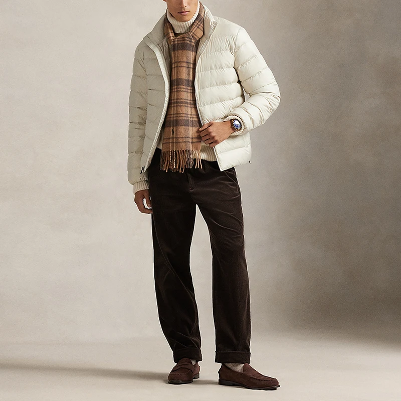 Winter new men's casual jacket long sleeved hooded loose warm cotton jacket