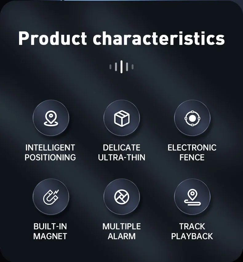 GF10 Mini GPS Tracker Real-time GPS Tracking Device Anti-Theft Alarm Anti-lost Locator Strong Magnetic GPS Tracker Free APP
