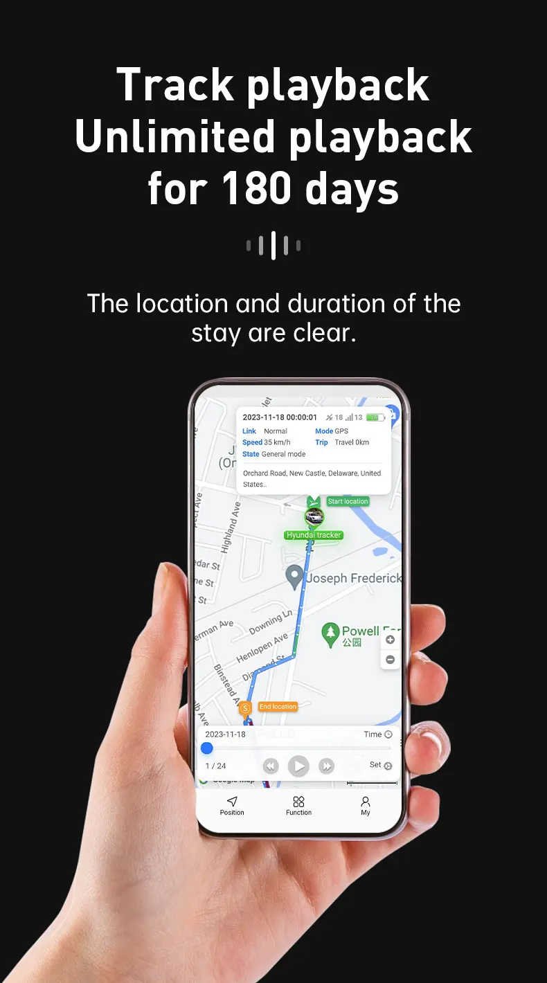 GF10 Mini GPS Tracker Real-time GPS Tracking Device Anti-Theft Alarm Anti-lost Locator Strong Magnetic GPS Tracker Free APP