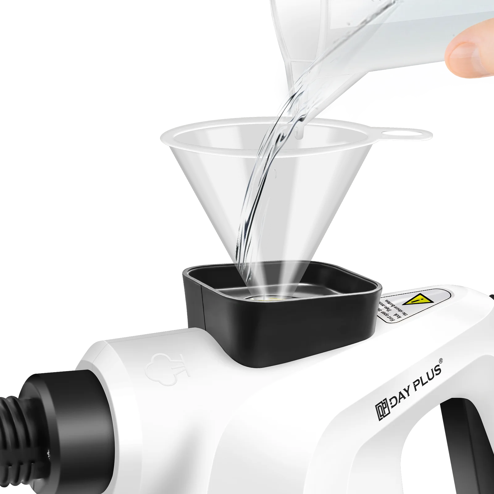 1000W High Pressure Steam Cleaner Cleaning Car Machine IPX4 Steamer with 2.5m Power Cord Steam Gun with 9 Accessory Kit