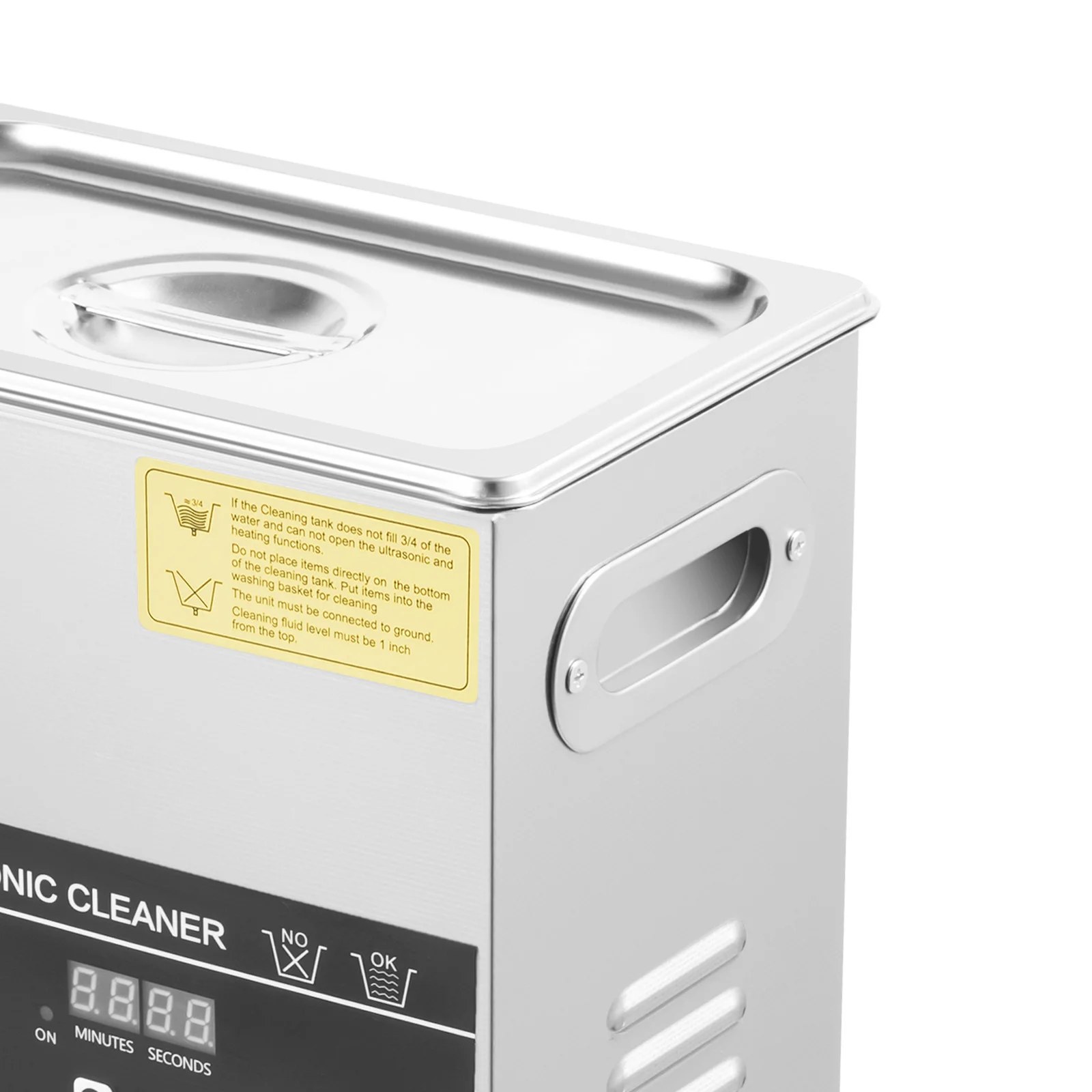 3.2L Ultrasonic Cleaner Stainless Steel Ultrasonic Cleaning Machine Glasses Jewelry Washing Tool TH-20A Ultrasonic Washing Bath