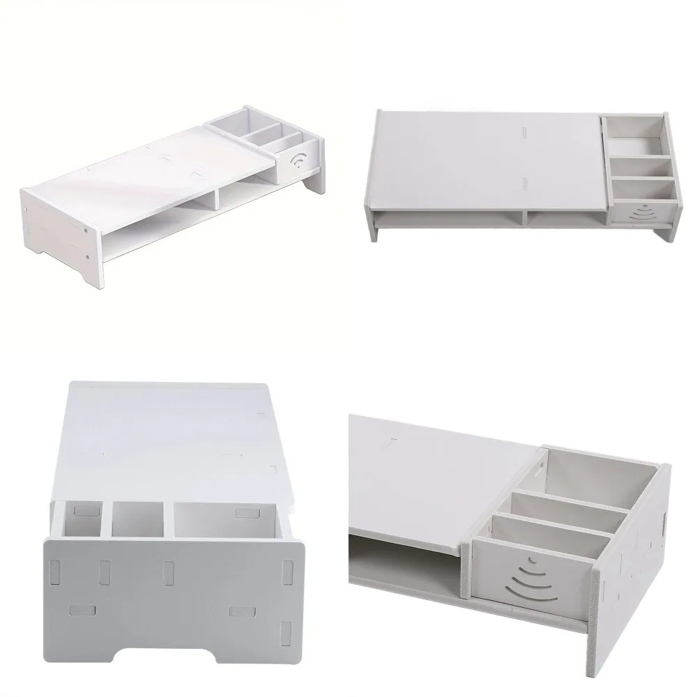 Notebook Computer Stand Computer Desktop Monitor Stand Laptop TV Display Screen Storage PC Riser Shelf