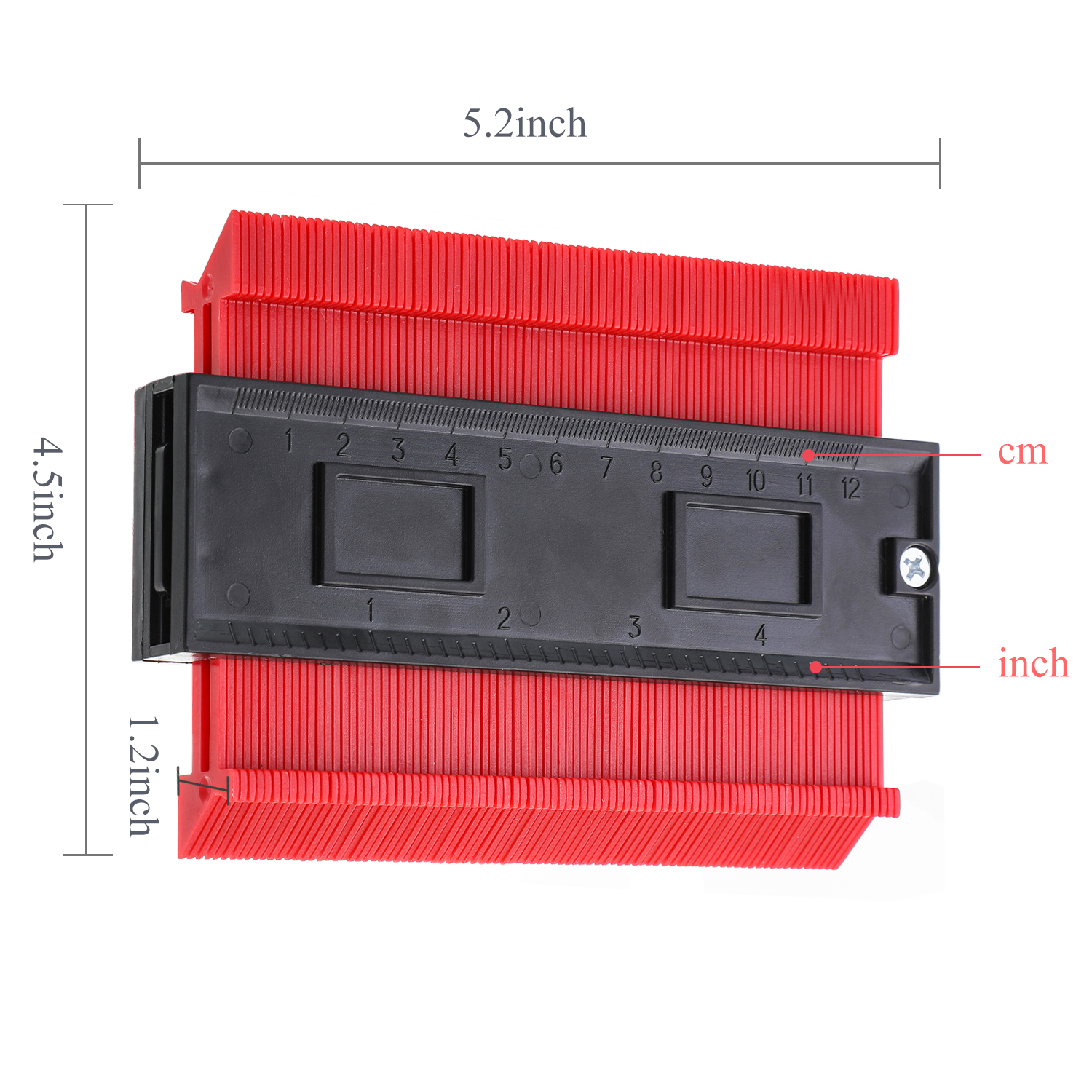 Profile Duplication Gauge Shape Gauge Duplicator Plastic Contour Copy Duplicator Magic Measuring Tool For Woodworking Tool
