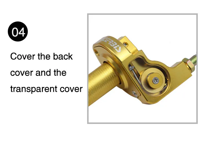 ZSDTRP 7/8'' CNC Aluminum Twist Throttle Handle Grip + Cable Replacement For Dirt Bike Quad ATV Pit 50cc 125cc 150cc 250cc