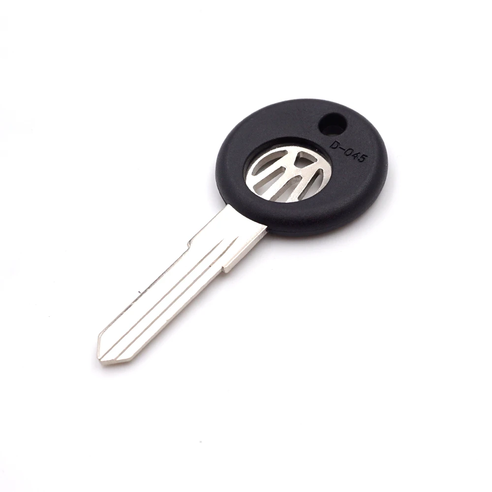 Cocolockey Metal Pill Key Shell for Vw Car Key Hu49 Uncut Blade Blank Key Shell for Vw 16v G60 Gti Master Key NO LOGO