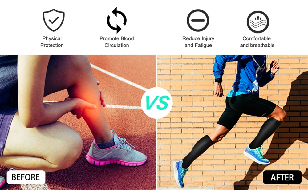 24 Style Compression Socks Women & Men Best Running, Athletic Sports Crossfit Flight Travel Nurses Running Athletic Stocking