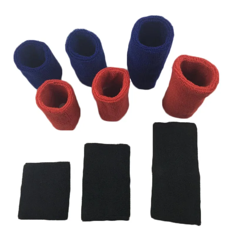 1Pcs Wrist Sweatband Tennis Sport Wristband Volleyball Gym Wrist Brace Support Sweat Band Towel Bracelet Protector 8 /11 /15 cm