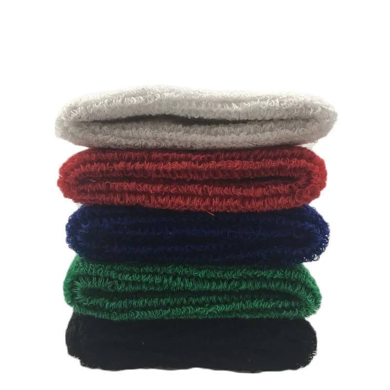 1Pcs Wrist Sweatband Tennis Sport Wristband Volleyball Gym Wrist Brace Support Sweat Band Towel Bracelet Protector 8 /11 /15 cm