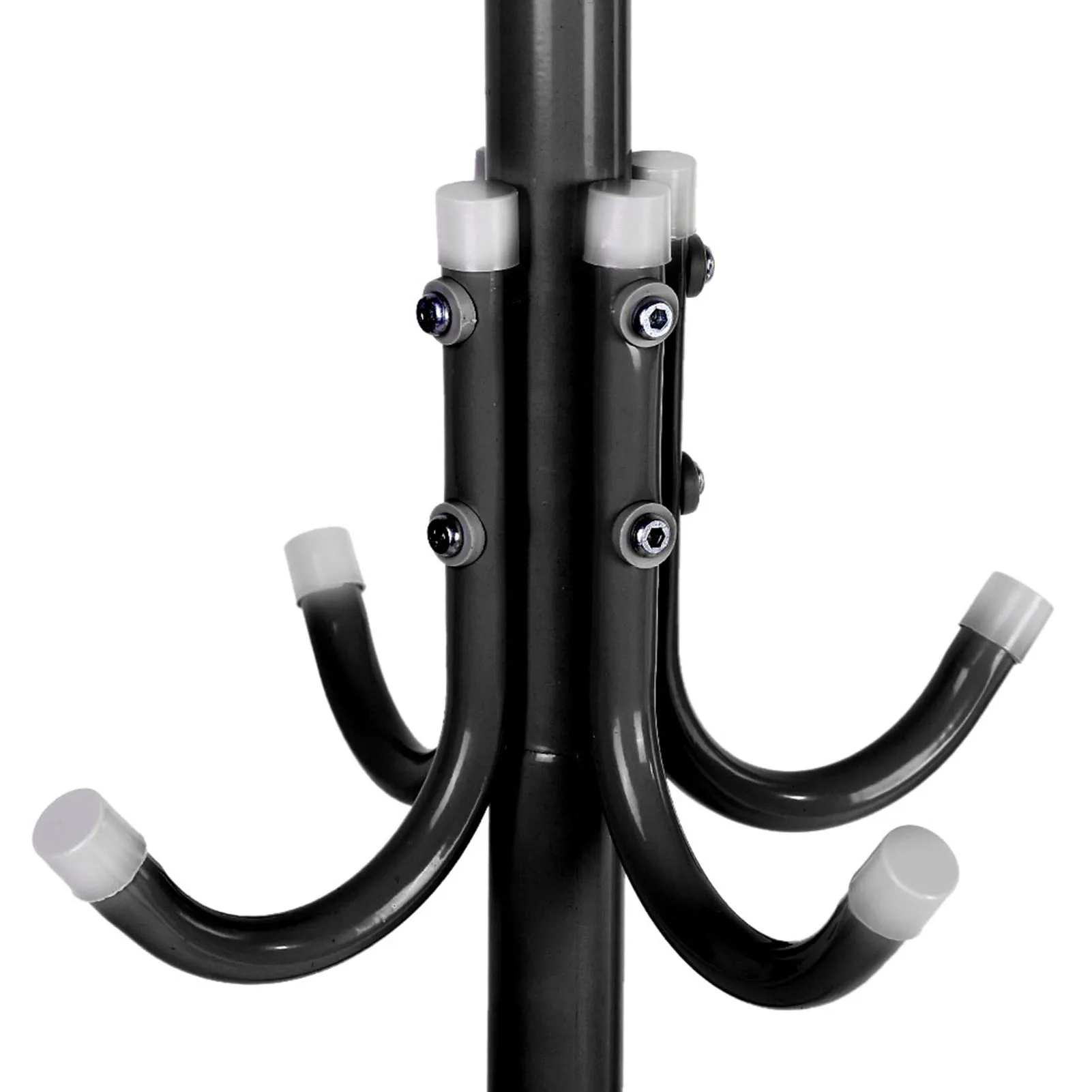 Coat Hat Tree Stand Coat Hat Tree Multi Hook Metal Coat Hat Rack Tree Stand Clothes Bag Hanger Organizer for Home Bedroom