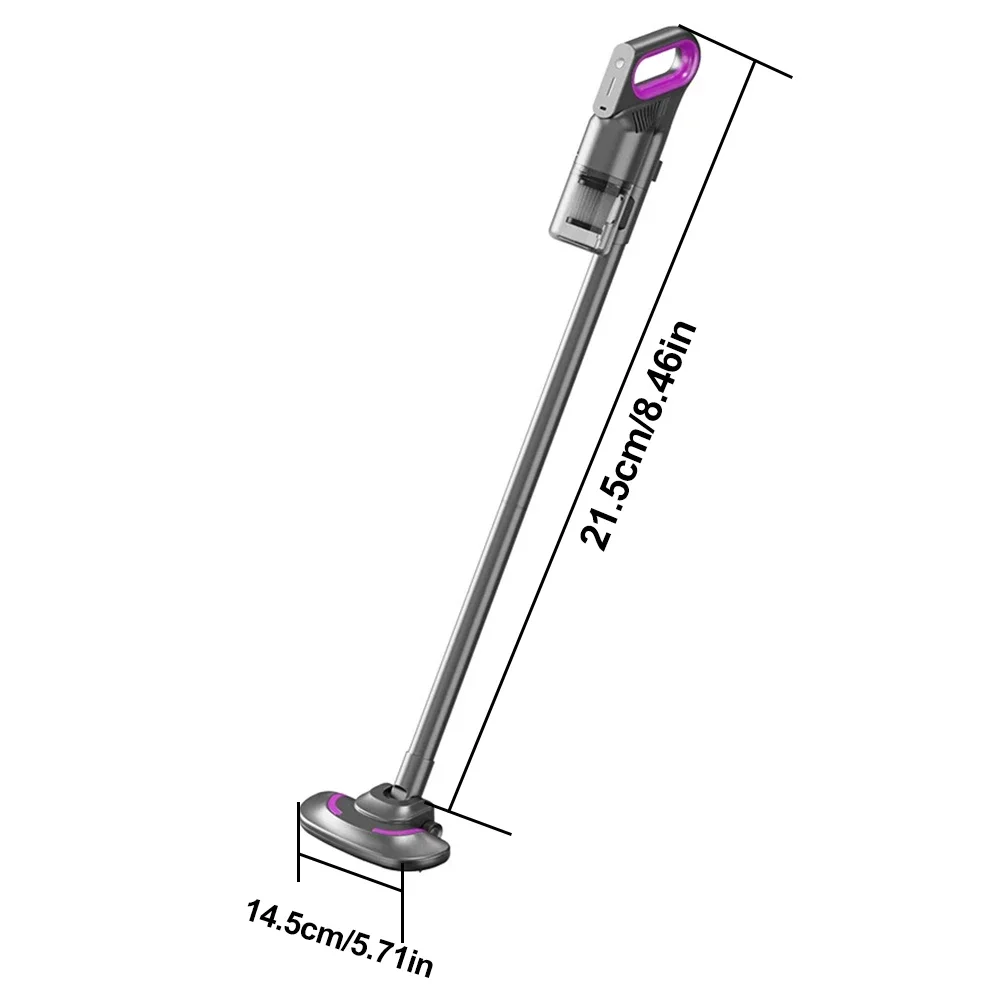 Handheld Dust Multifunctional With Mite Removal Joint Floor Joint Brush Joint 3-Layer High-Efficiency Filtration