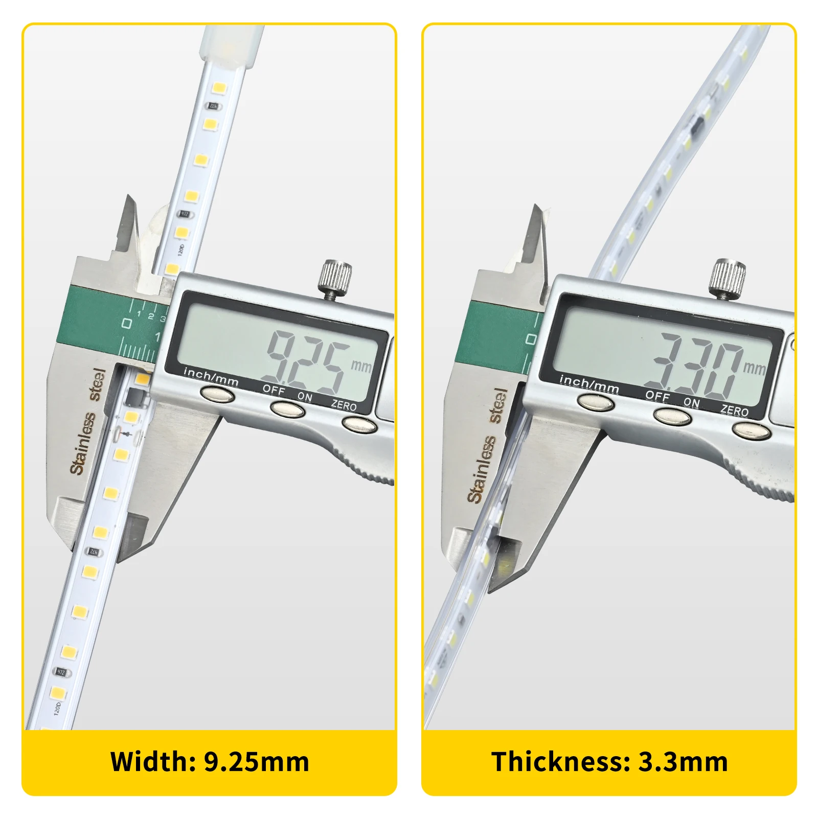 LED Strip Light 2m-35m High Brightness for Kitchen Cabinet Shelf Counter Lighting white led strip uniform led tape
