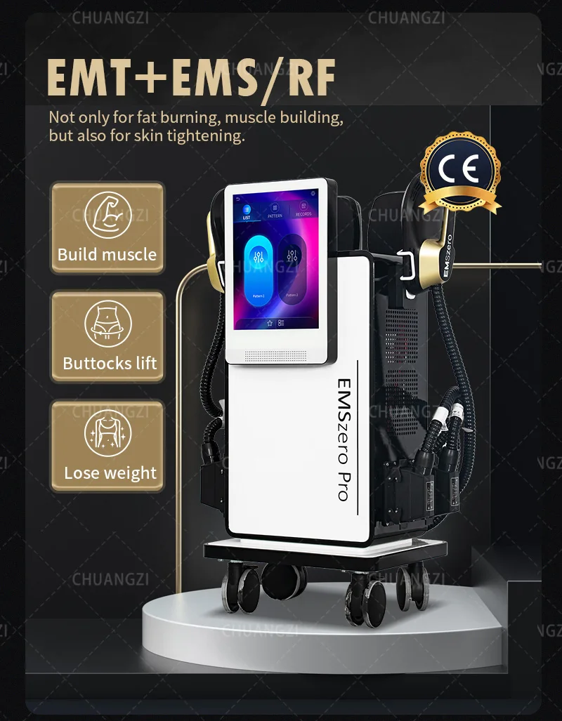 Professional EMSZero Neo Body Sculpt Machine RF Hiemt EMS Build Muscle Slimming Buttock Toning Muscle Stimulator EMS Zero Pro