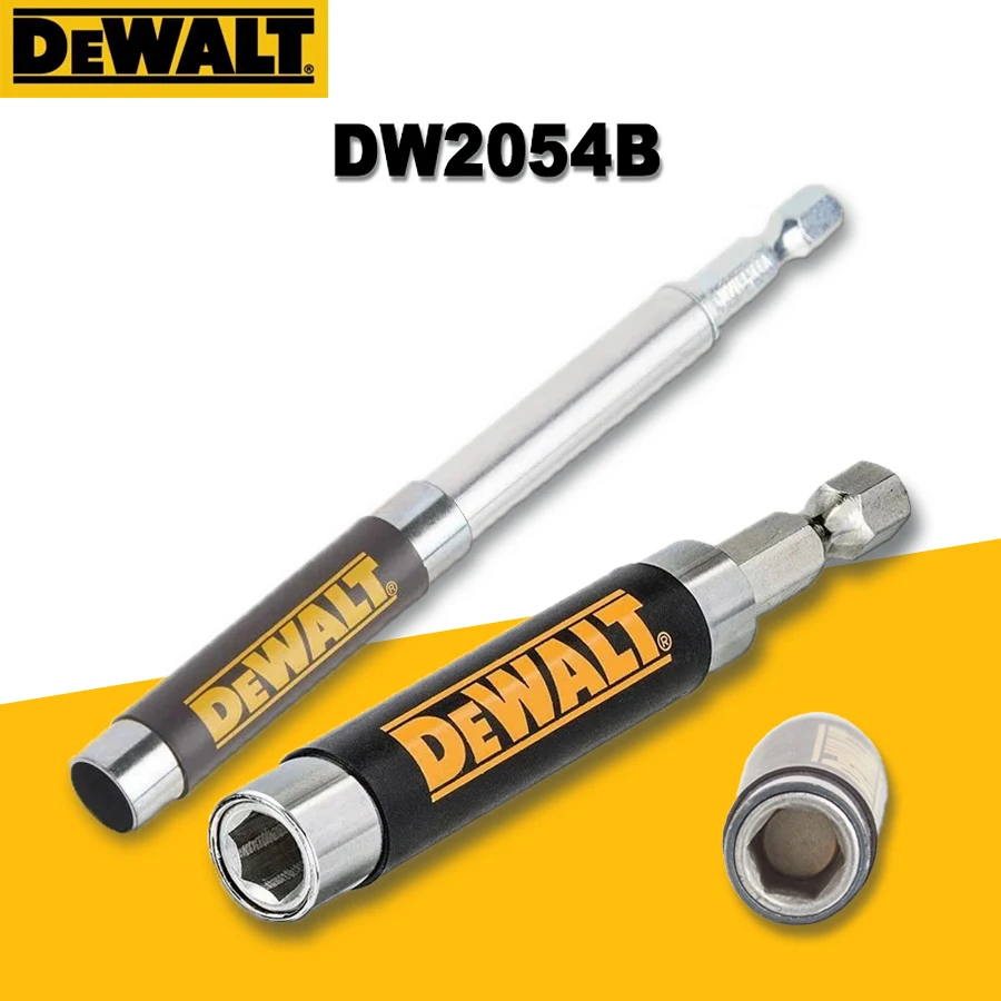 DEWALT DW2054B Magnetic Screw Drive Guide Drill Bit Holder for Driver Socket Magnetic 1/4in Bit Holder Adapter Tool Accessories