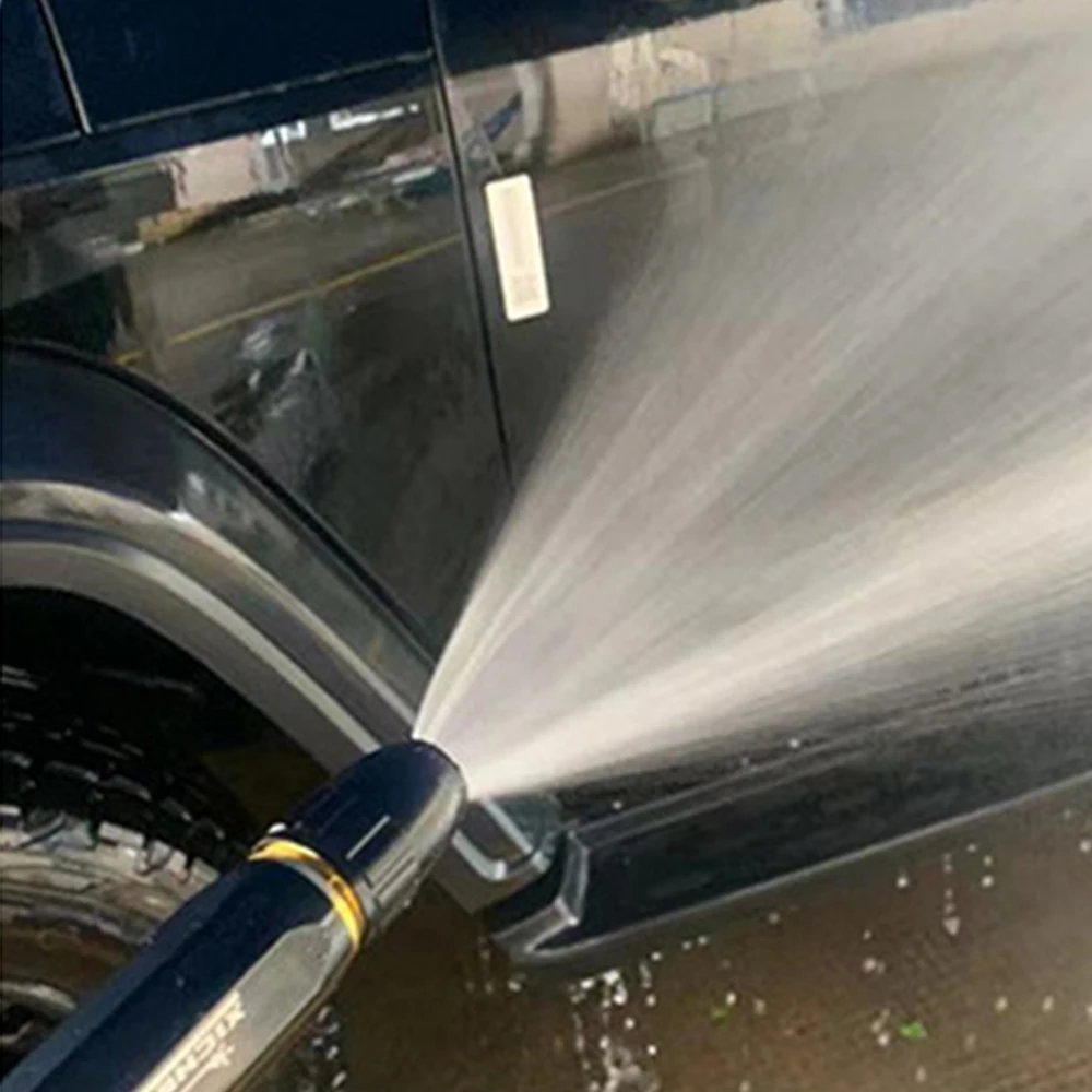 High-Pressure Car Wash Water Gun Adjustable Nozzle Car Wash Gun Powerful Sprayer for Car Washing Home Cleaning Auto Accessories