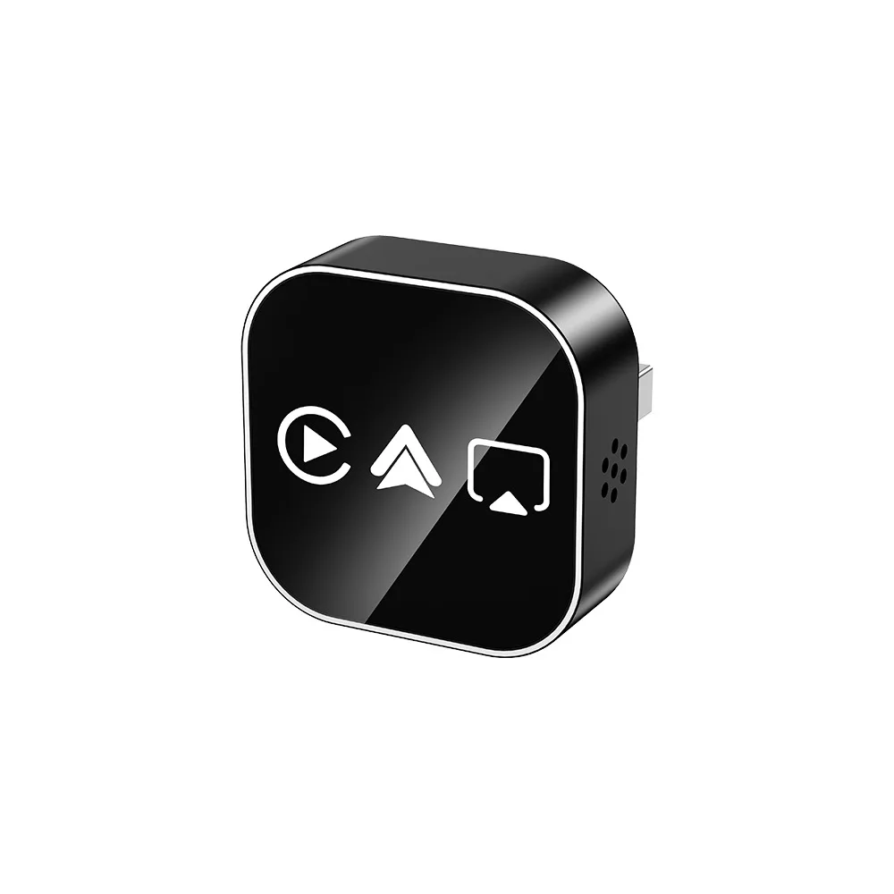 2026 Upgrade 4 In1 Wired to Wireless CarPlay Android Auto AirPlay Mirror Link Stable Bluetooth Adapter For Audi Benz Toyota VW