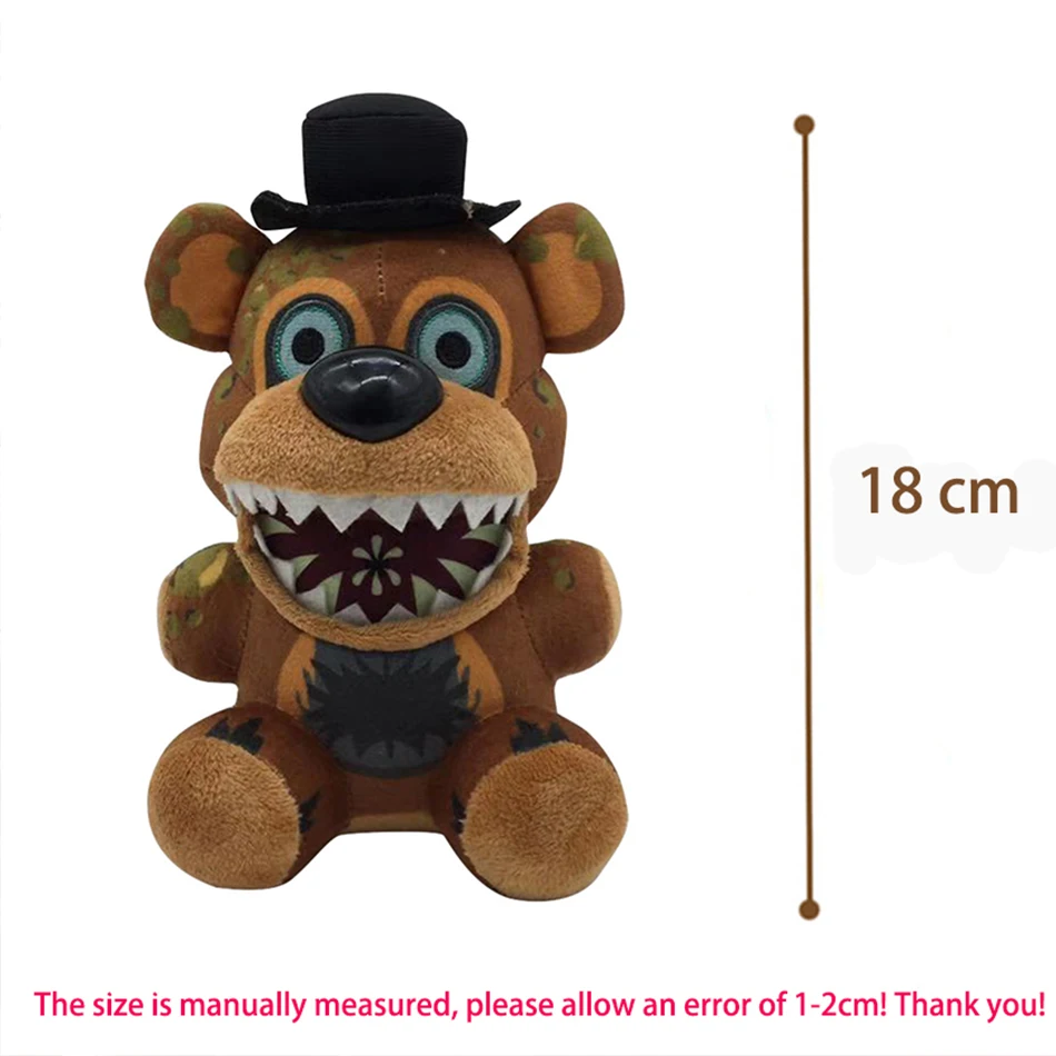 Five Night At Freddy Fnaf Cute Plush Toys Game Doll Bonnie Bear Foxy Cartoon Stuffed Dolls Freddy Toy Gifts