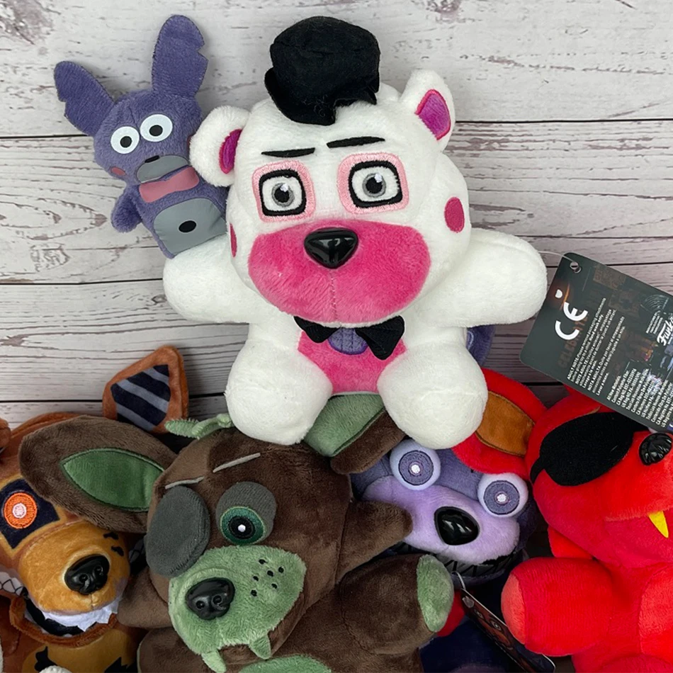 Five Night At Freddy Fnaf Cute Plush Toys Game Doll Bonnie Bear Foxy Cartoon Stuffed Dolls Freddy Toy Gifts