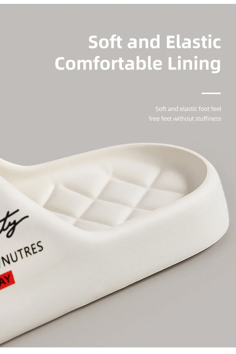 Soft EVA Indoor Bathroom Slippers For Women Men Summer House Shoes Anti-Slip Odor-Resistant Couples Home Shower Beach Slides