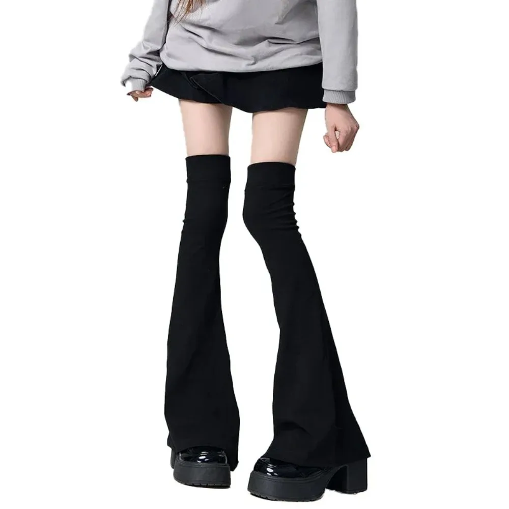 1 Pairs Leg Warmers Y2K Harajuku Punk Knee Socks Japanese Style Spicy Femboys Over The Knee Horn Shapeds Cuffs Sexy Accessories