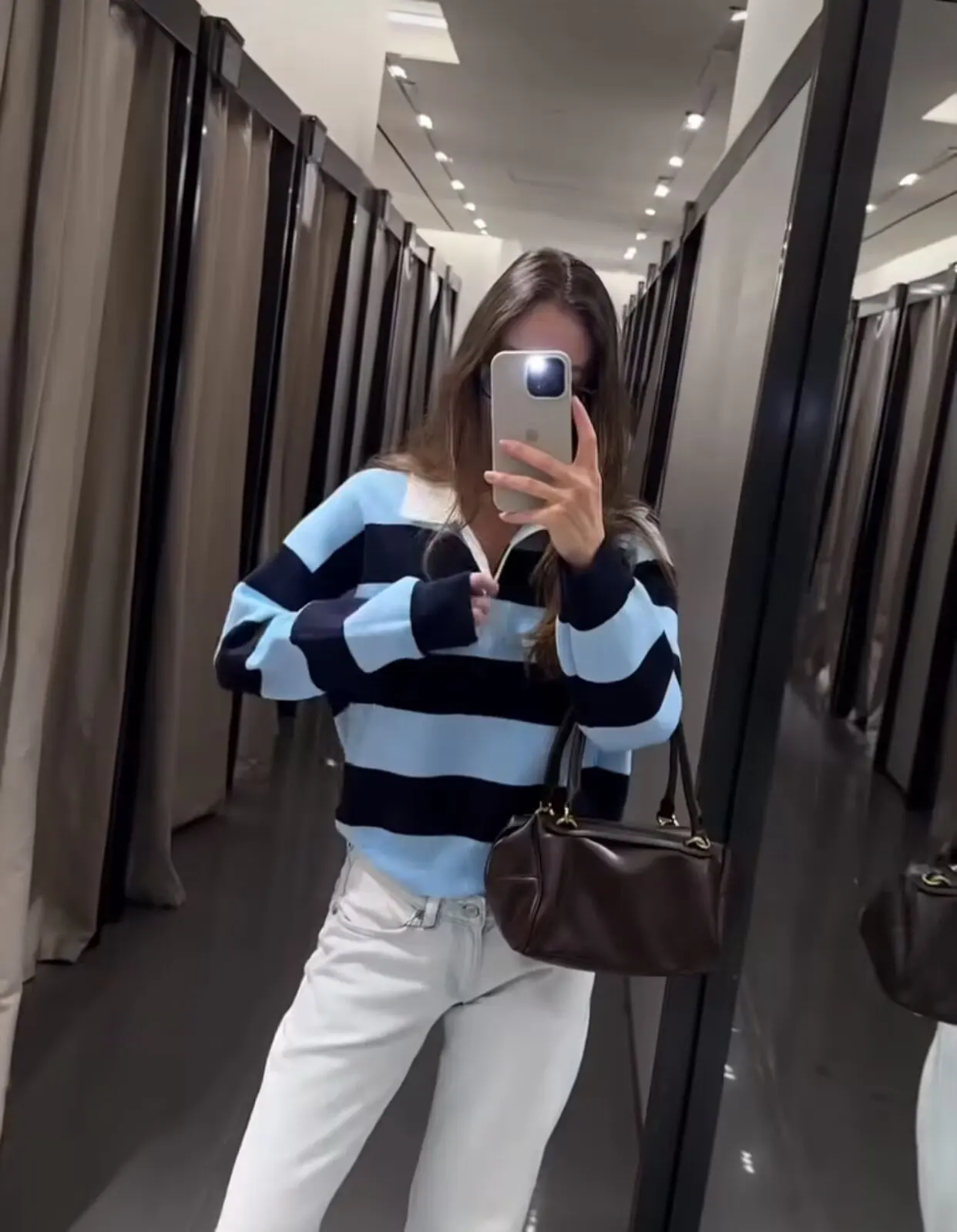 Autumn Women's New Sweater Blouse 2026 Fashion Striped Knit Pullover Chic Young Women Travel Joker Autumn Street Knit Sweaters