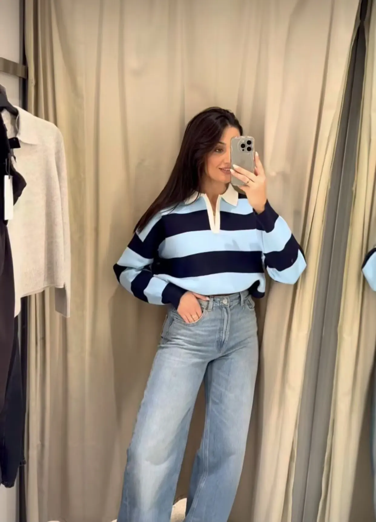 Autumn Women's New Sweater Blouse 2026 Fashion Striped Knit Pullover Chic Young Women Travel Joker Autumn Street Knit Sweaters