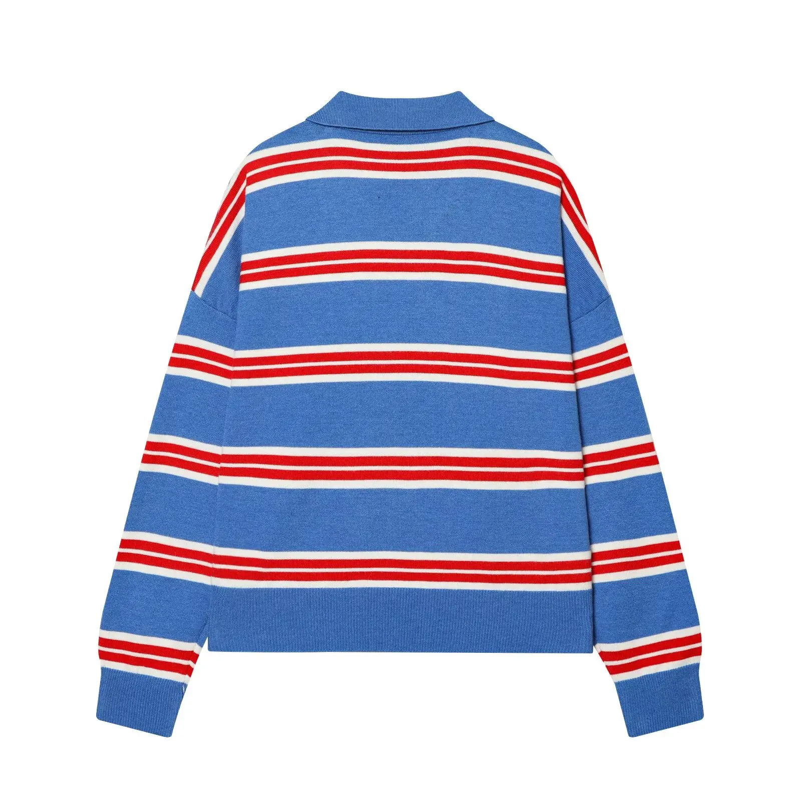 Autumn Women's New Sweater Blouse 2026 Fashion Striped Knit Pullover Chic Young Women Travel Joker Autumn Street Knit Sweaters