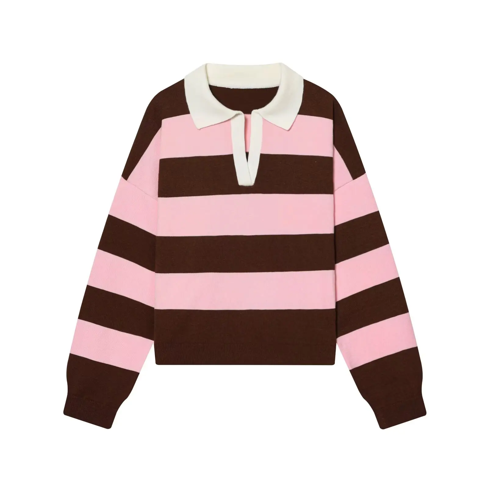 Autumn Women's New Sweater Blouse 2026 Fashion Striped Knit Pullover Chic Young Women Travel Joker Autumn Street Knit Sweaters