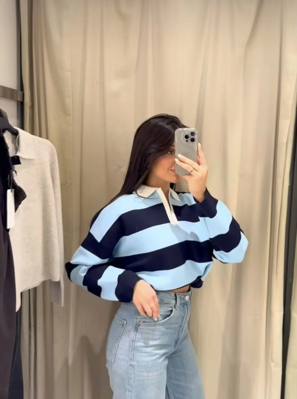 Autumn Women's New Sweater Blouse 2026 Fashion Striped Knit Pullover Chic Young Women Travel Joker Autumn Street Knit Sweaters