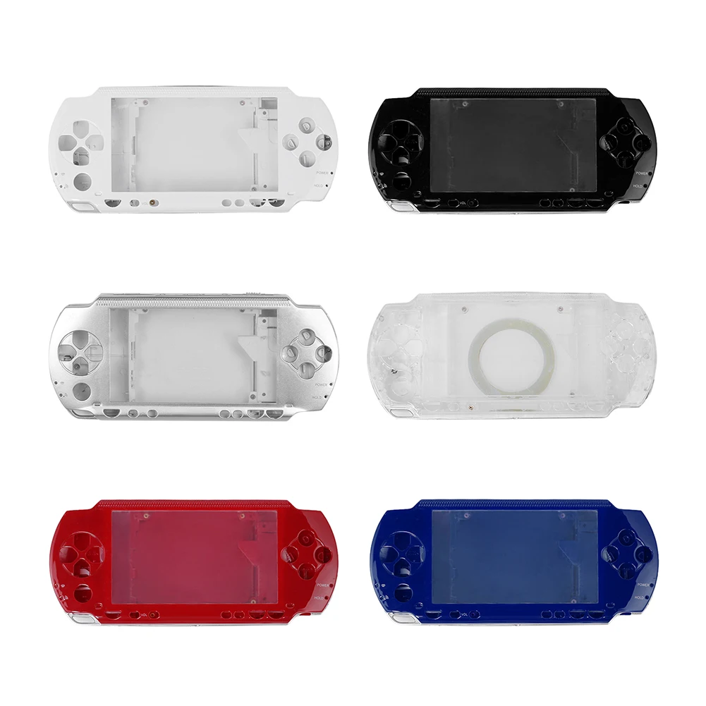 Portable Game Console Shell with Button Case Shell Case Screws Set for for Sony PSP1000 Game Console Accessories