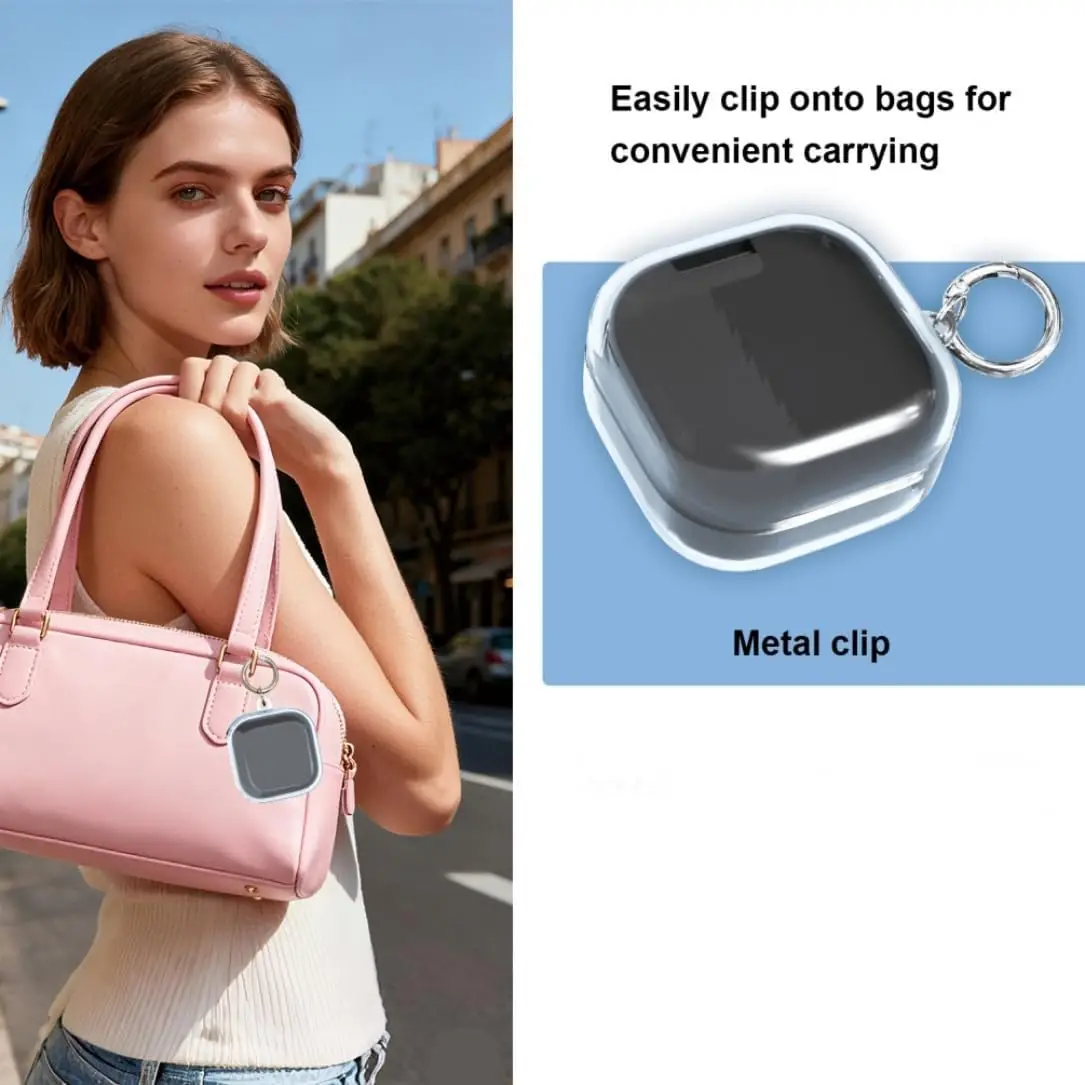 for Samsung Galaxy Buds 4Pro Case Soft Transparent TPU Case for Samsung Galaxy Buds 4 Case Accessories with Keychain&Cleaner Pen