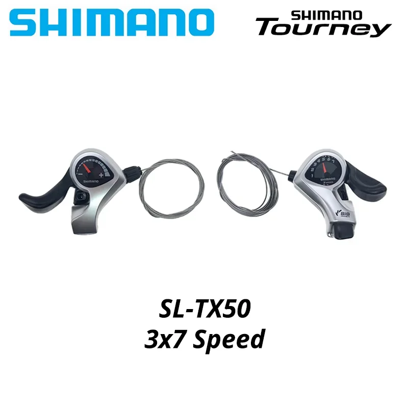Shimano Tourney SIS SL-TX50 Bicycle Shift Lever 3x6s 3x7s 3V Left 6V Right 7V 18 21 Speed A Pair TX50 Shifters MTB Bike Parts