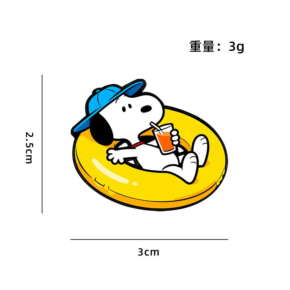 Cute cartoon dog badge Cartoon anime creative puppy metal brooch decoration cute alloy brooch anti slip button badge