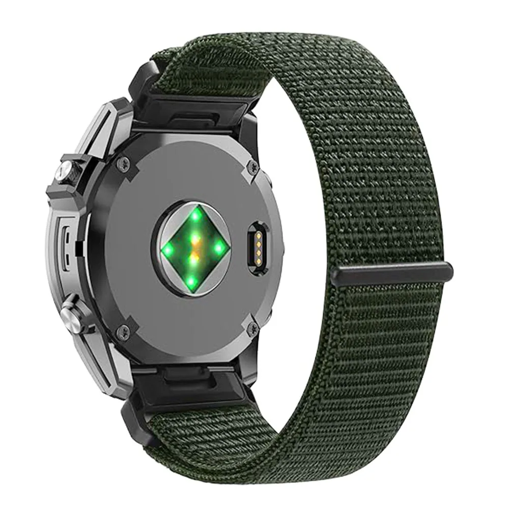 QuickFit 26mm 22mm Sports Nylon Strap For Garmin Fenix 9 8 E 7 7X 6 6X Pro Tactix 8/Quatix8/Epix Pro Gen 2/Enduro 3 2 Watchbands