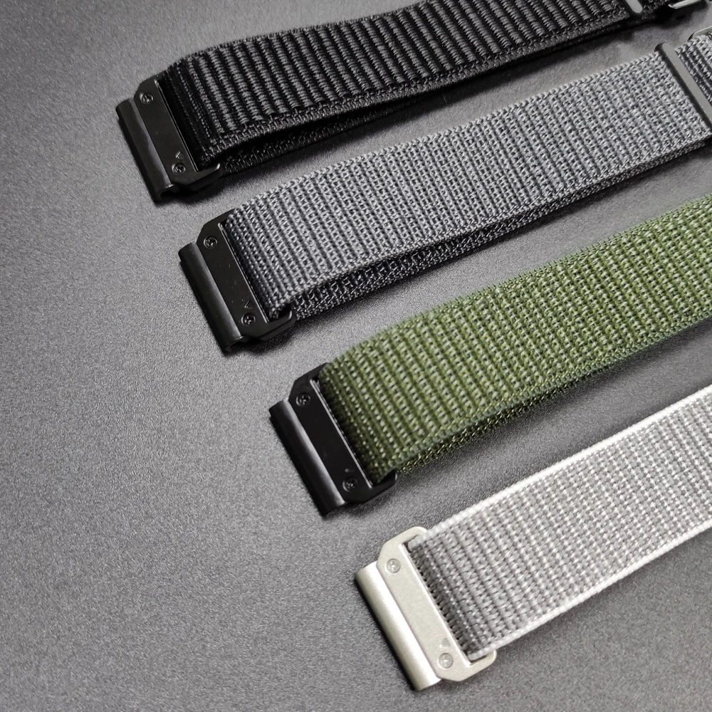 QuickFit 26mm 22mm Sports Nylon Strap For Garmin Fenix 9 8 E 7 7X 6 6X Pro Tactix 8/Quatix8/Epix Pro Gen 2/Enduro 3 2 Watchbands