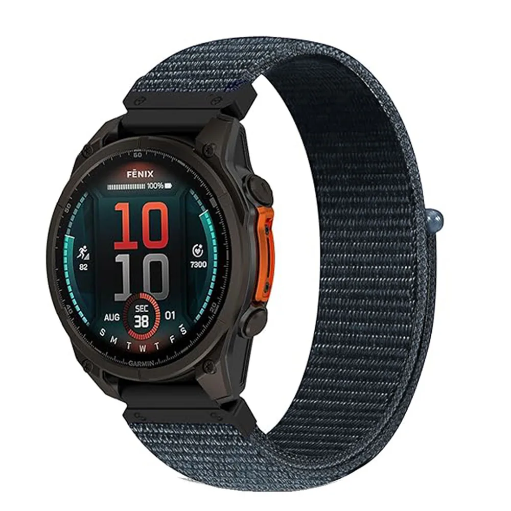 QuickFit 26mm 22mm Sports Nylon Strap For Garmin Fenix 9 8 E 7 7X 6 6X Pro Tactix 8/Quatix8/Epix Pro Gen 2/Enduro 3 2 Watchbands