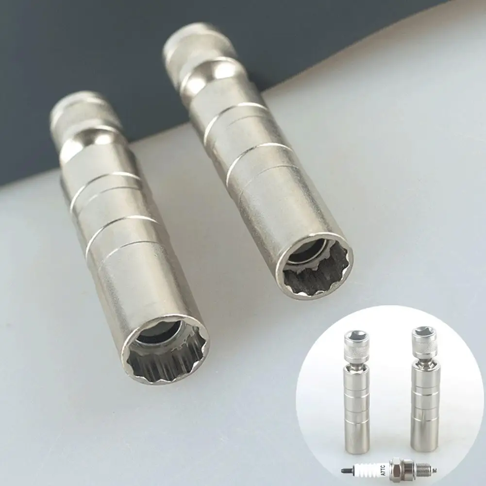 14mm 16mm Spark Plug Socket Wrench Adapter Auto Car Repair Nozzle Spark Plug Disassembly Repair Tool Accessories