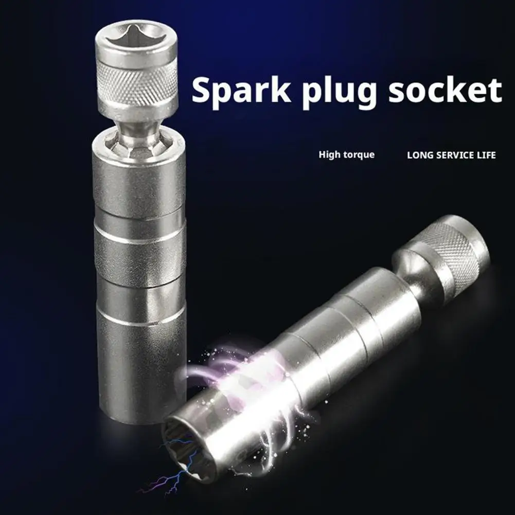 14mm 16mm Spark Plug Socket Wrench Adapter Auto Car Repair Nozzle Spark Plug Disassembly Repair Tool Accessories