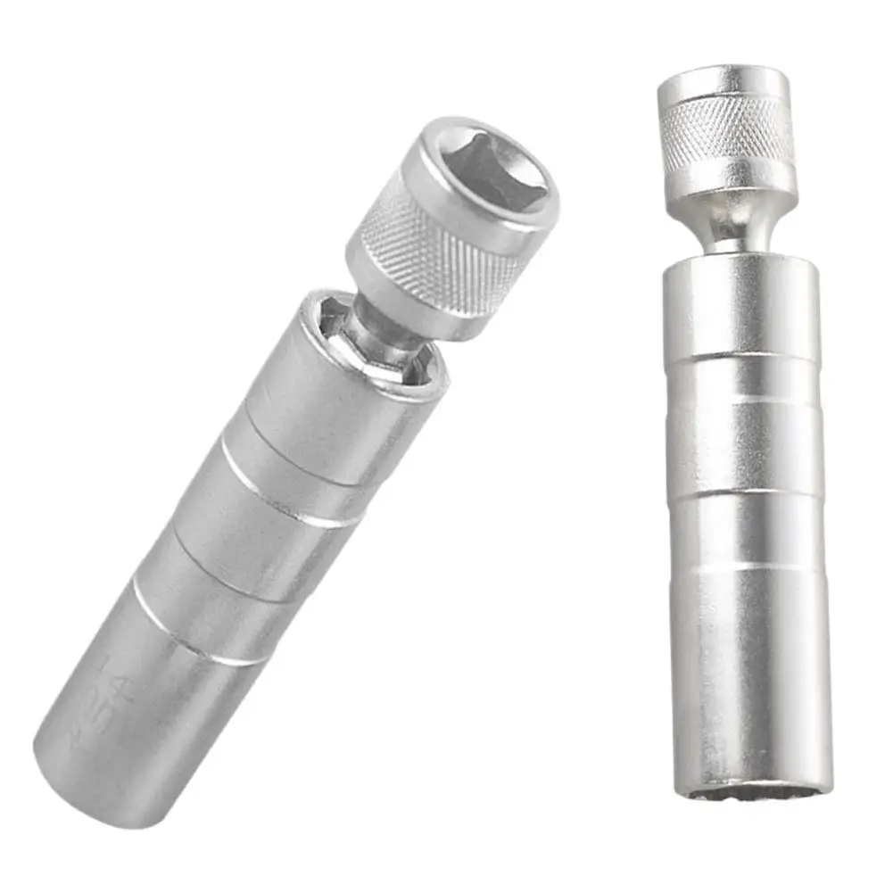 14mm 16mm Spark Plug Socket Wrench Adapter Auto Car Repair Nozzle Spark Plug Disassembly Repair Tool Accessories
