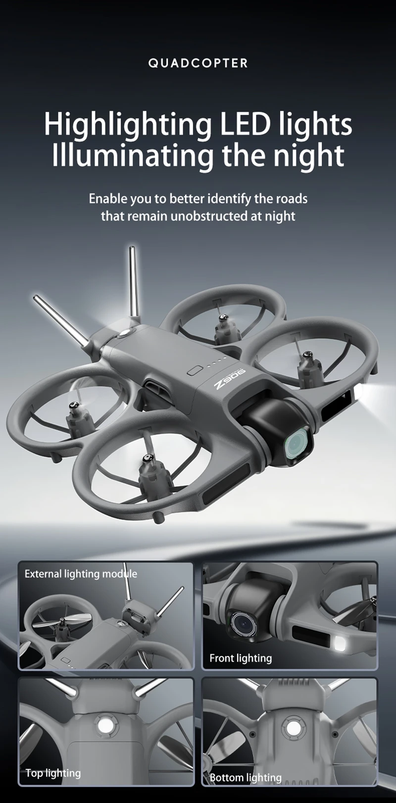 Z906 Drone Professional 8K HD Dual Camera 5G GPS with Screen Brushless Motor Optical Flow Hover Obstacle Avoidance RC Quadcopter