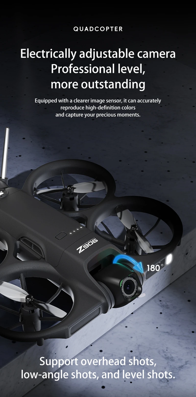Z906 Drone Professional 8K HD Dual Camera 5G GPS with Screen Brushless Motor Optical Flow Hover Obstacle Avoidance RC Quadcopter
